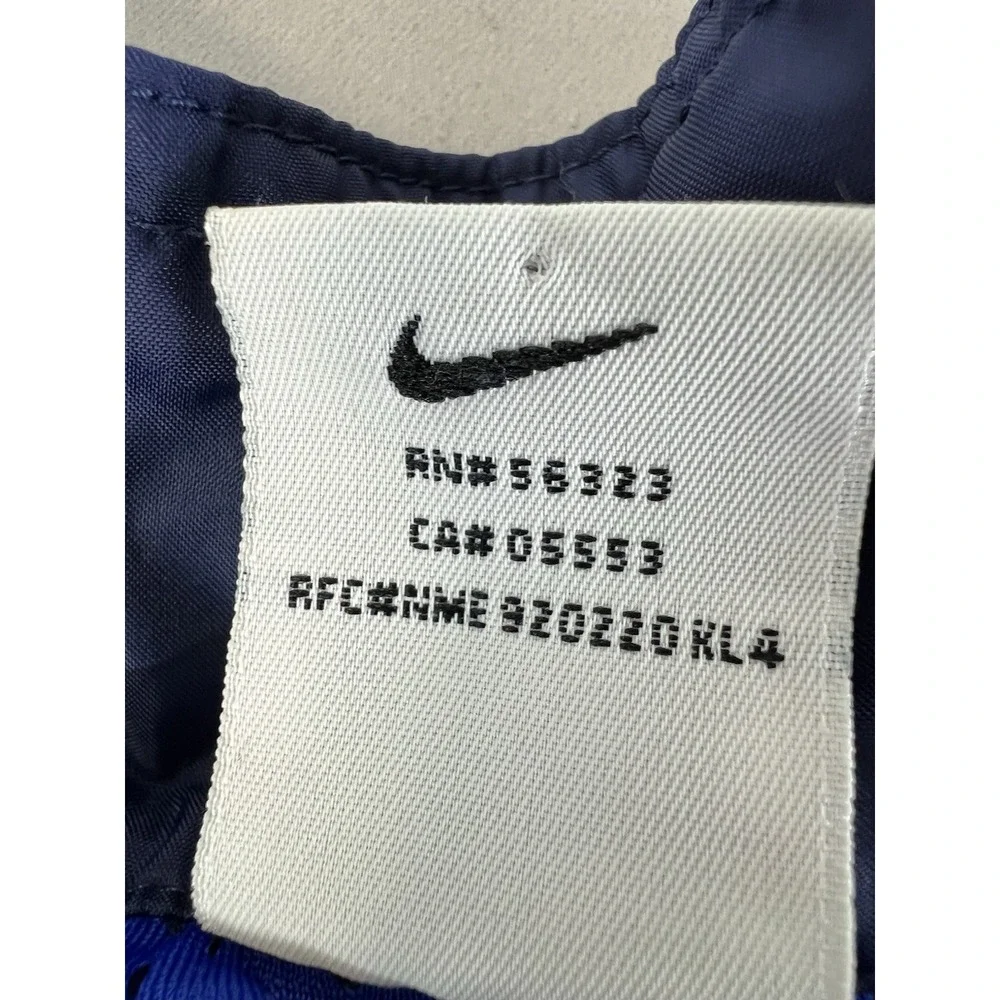 Vintage Nike Full Zip Windbreaker Track Jacket Unisex XL Blue‎ Yellow Y2K
